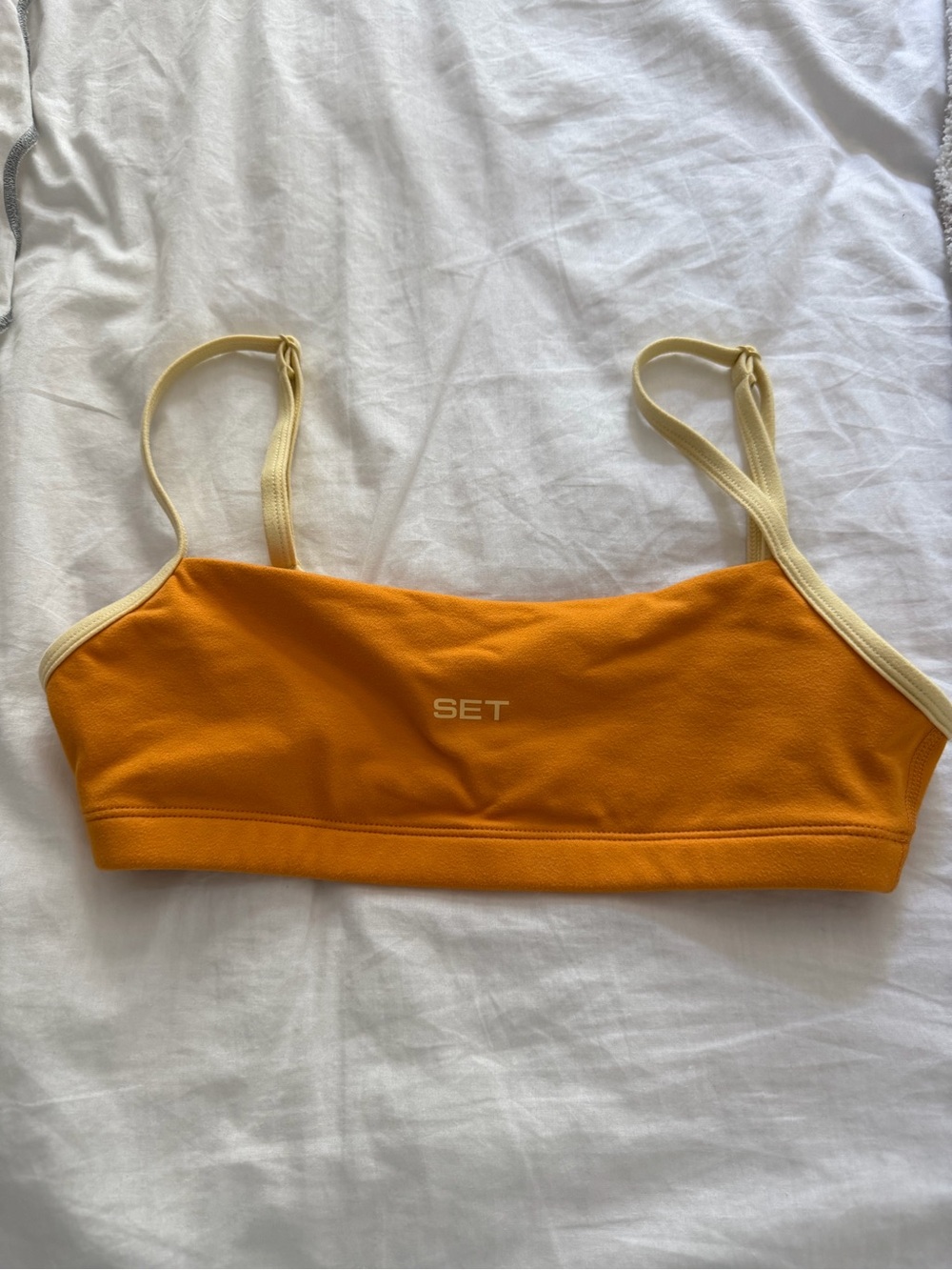 SET Active FORMCLOUD CLOUD 90'S BRA - ORANGE SODA